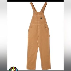 Stan Ray Earls Bib, brown duck, XL, NWT